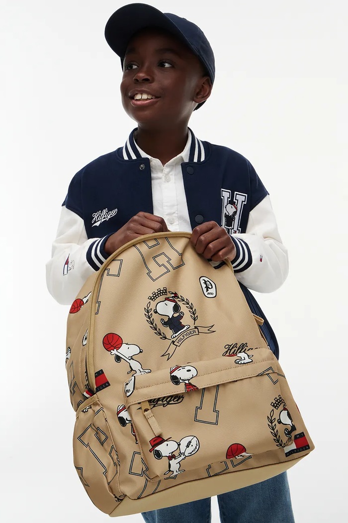 Tommy Hilfiger Ghiozdan pentru copii x Peanuts bej KA0KA00118.9BY2