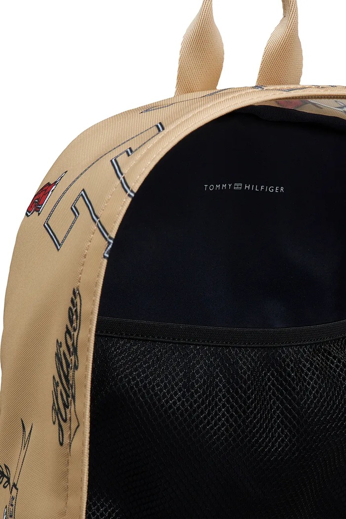 Ghiozdan pentru copii x Peanuts Tommy Hilfiger bej KA0KA00118.9BY2