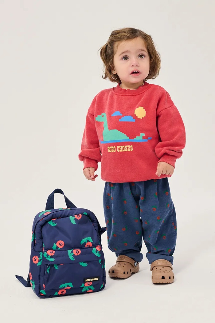 Detský ruksak Stamp Bloom Bobo Choses modrá 226AH044