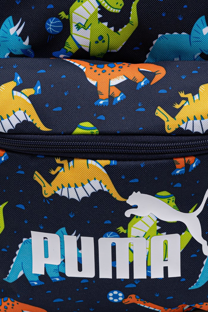 Chłopiec Puma plecak dziecięcy PUMA PHASE AOP Small Backpack 913241 granatowy