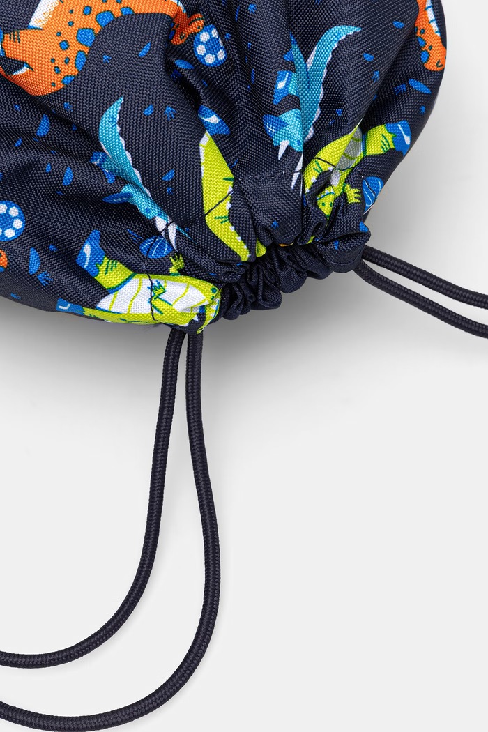 Chłopiec Puma plecak worek dziecięcy PUMA PHASE AOP Small Gym Sack 913251.9BY2 granatowy