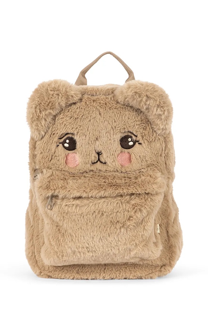 Konges Sløjd Plecak dziecięcy TEDDY BACKPACK beżowy KS106284.9BY2