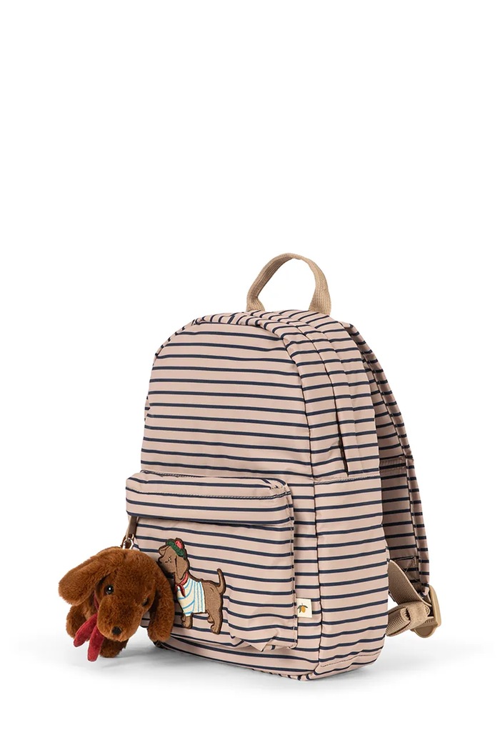 Chlapec Konges Sløjd detský ruksak NOHR MINI BACKPACK KS105745.9BY2 béžová