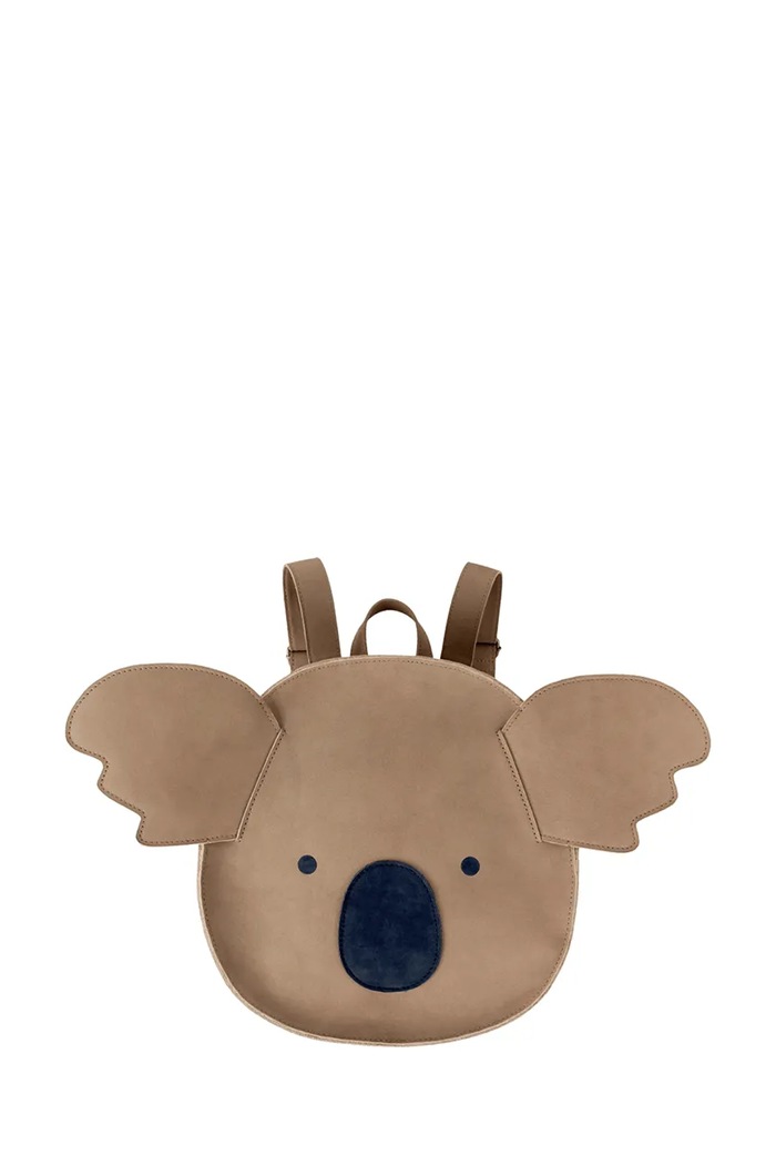 Donsje plecak szkolny dziecięcy skórzany Umi Schoolbag Koala 5008008 beżowy AW26