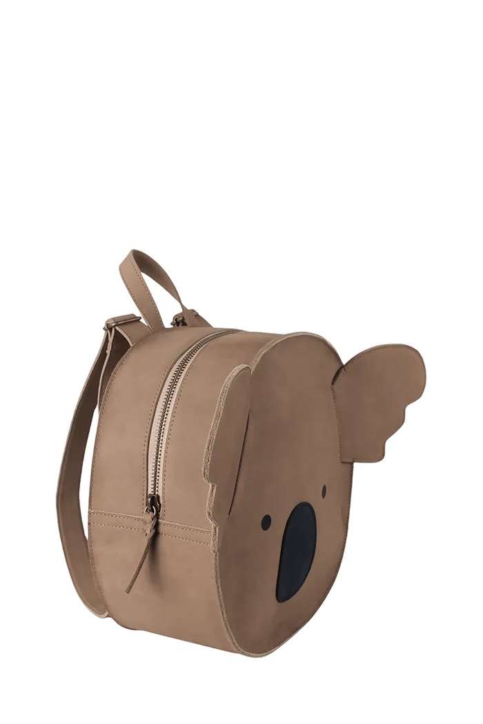 Donsje plecak szkolny dziecięcy skórzany Umi Schoolbag Koala beżowy 5008008