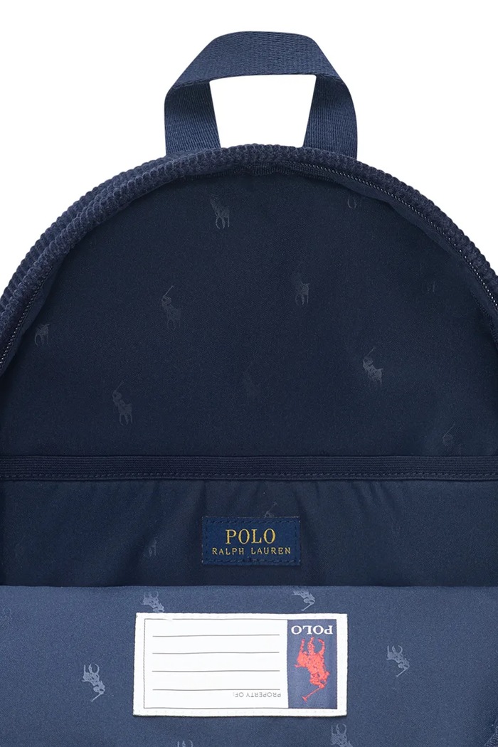 Polo Ralph Lauren σακίδιο παιδικό βαμβακερό σκούρο μπλε 9AR198