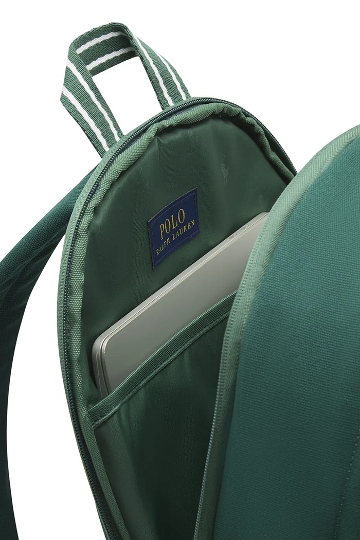 Polo Ralph Lauren plecak dziecięcy bawełniany zielony 9AR195
