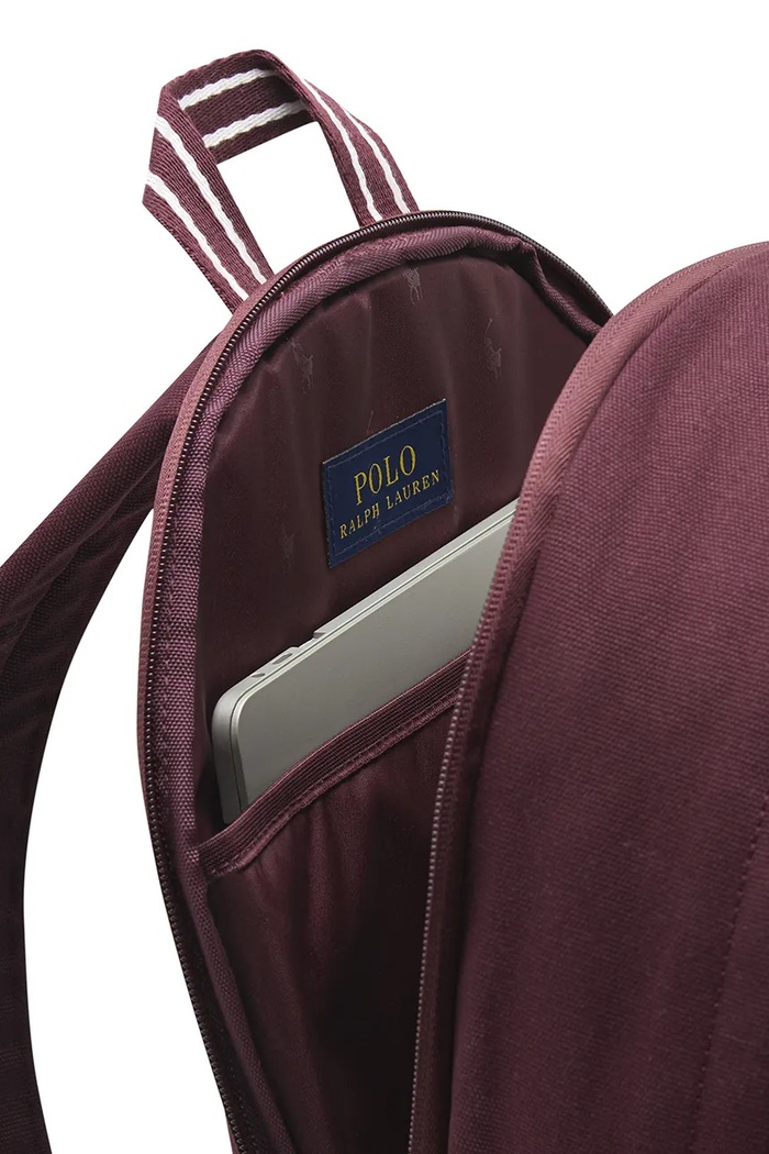 Polo Ralph Lauren plecak dziecięcy bawełniany brązowy 9AR195