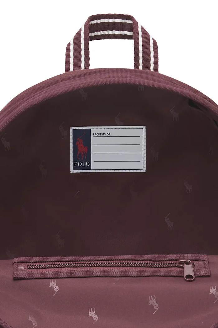 Polo Ralph Lauren plecak dziecięcy bawełniany 9AR195 brązowy