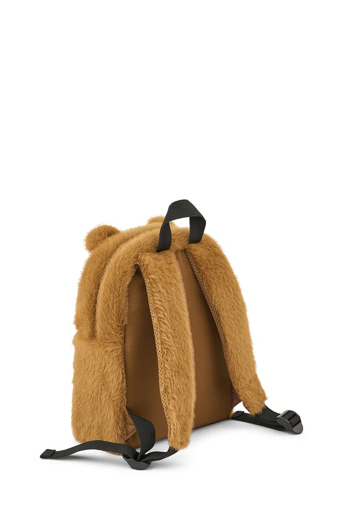 Liewood plecak dziecięcy Denise Tiger Plush Backpack LW20976.9BY2 brązowy AW26