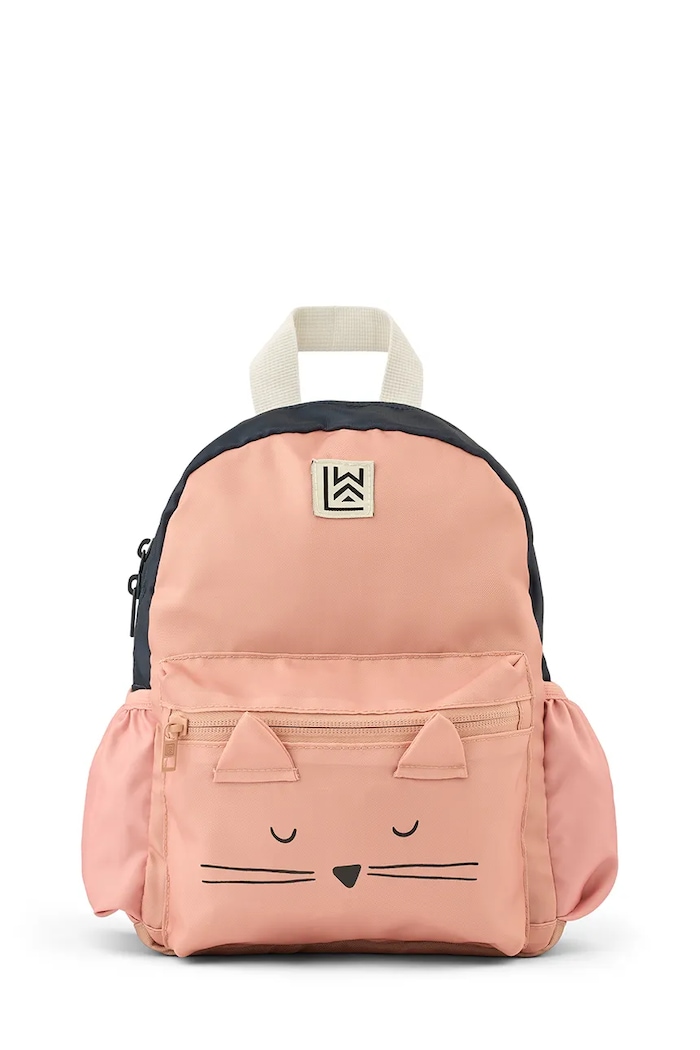 Liewood plecak dziecięcy Andreas Cat Backpack różowy LW20369.9BY2