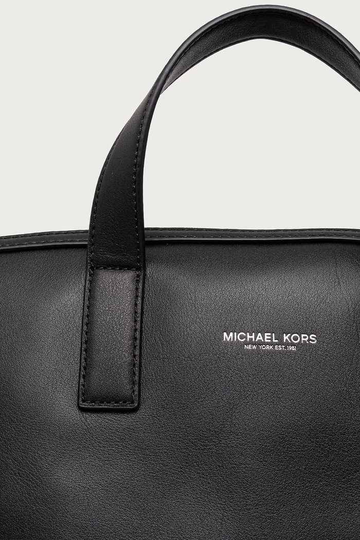 Plecak męski skórzany NICHOLAS Michael Kors 33F6TNIB6L czarny