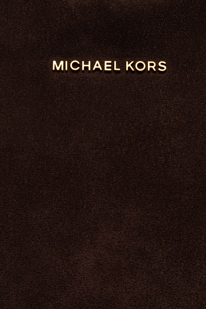 Plecak męski skórzany NICHOLAS Michael Kors 33F6GNIB6S brązowy