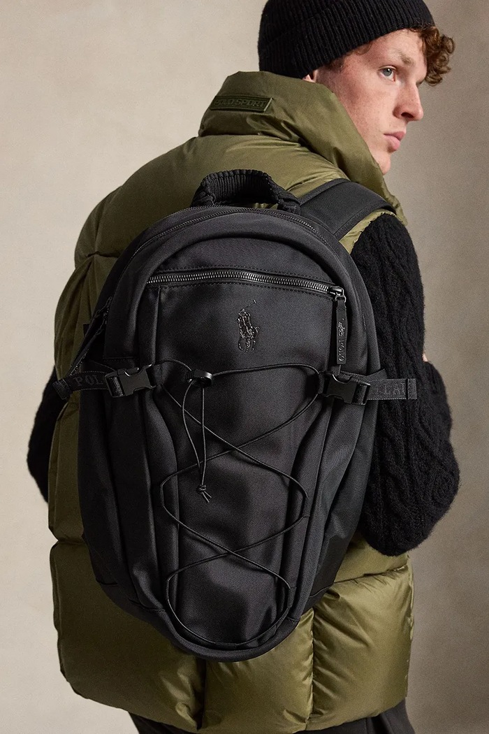 Plecak męski Polo Ralph Lauren czarny 405P16218