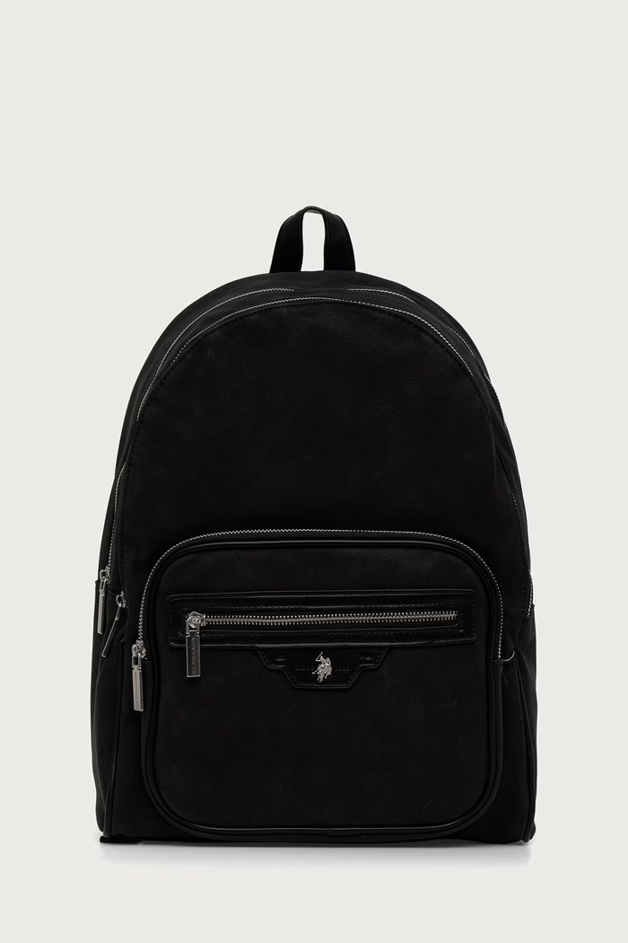U.S. Polo Assn. Plecak męski z imitacji skóry NASSAU czarny BIU269408MVP