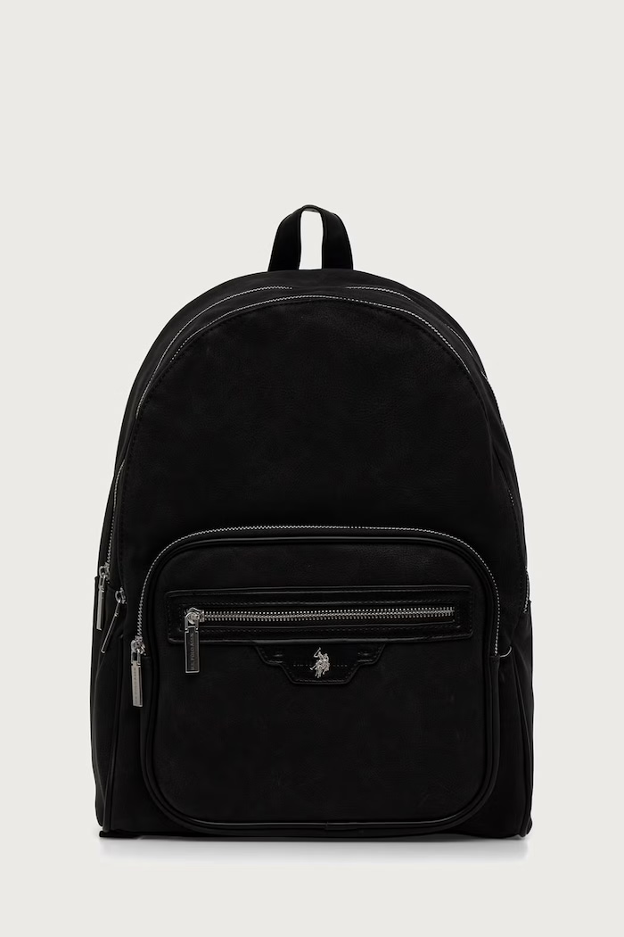 U.S. Polo Assn. Plecak męski z imitacji skóry NASSAU czarny BIU269408MVP