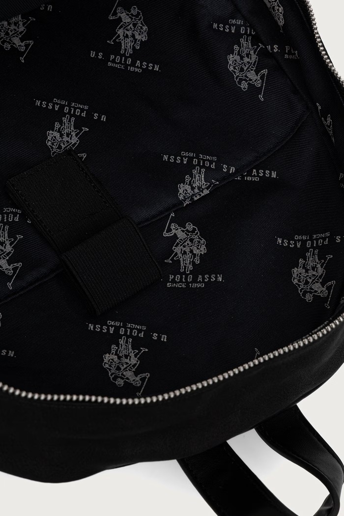 Plecak męski z imitacji skóry NASSAU U.S. Polo Assn. czarny BIU269408MVP