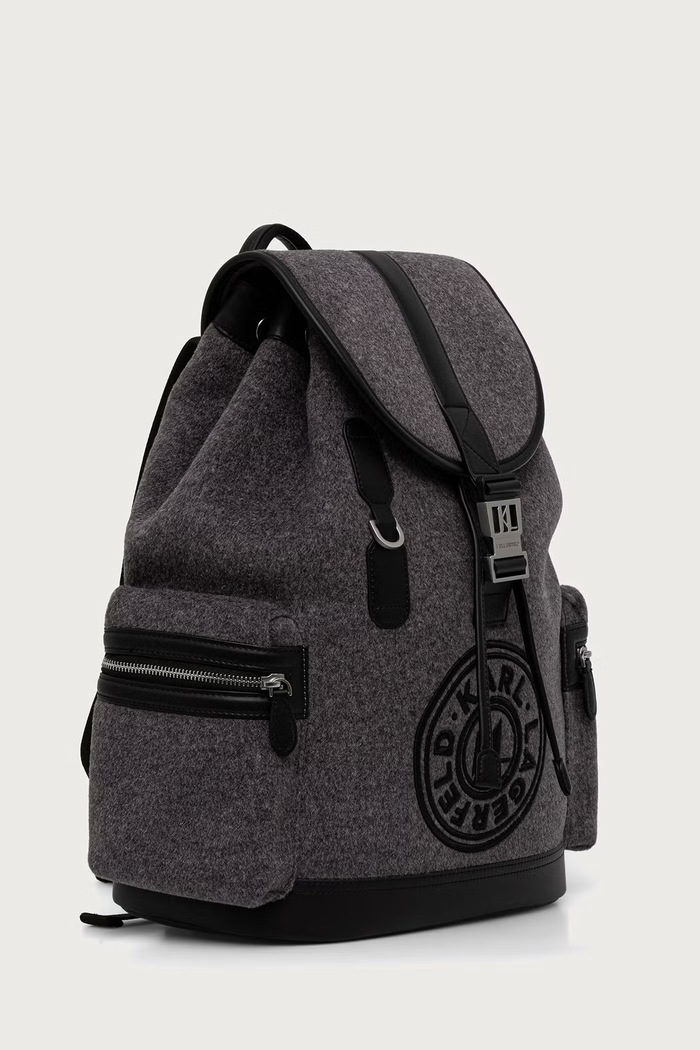 Karl Lagerfeld Plecak męski B4M30217 szary AW26