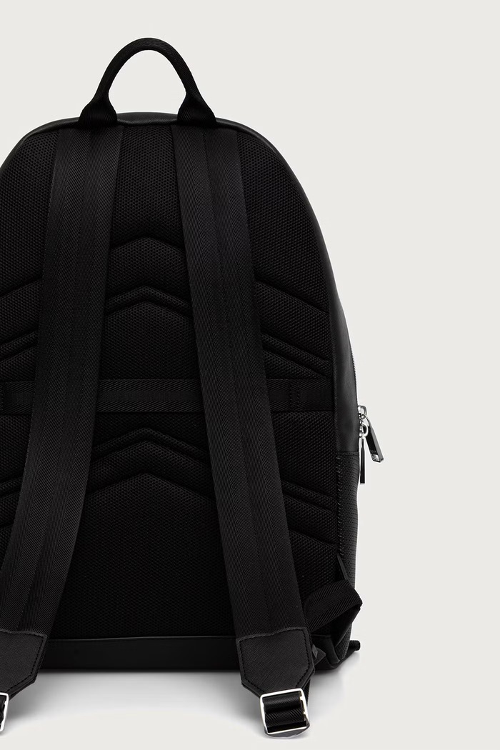 Akcesoria BOSS Plecak męski skórzany Northon_M_Backpack 50573457 czarny