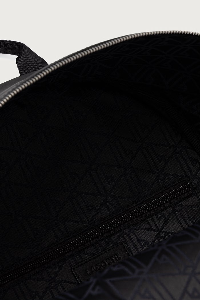 Lacoste plecak męski z imitacji skóry NH5277HW czarny