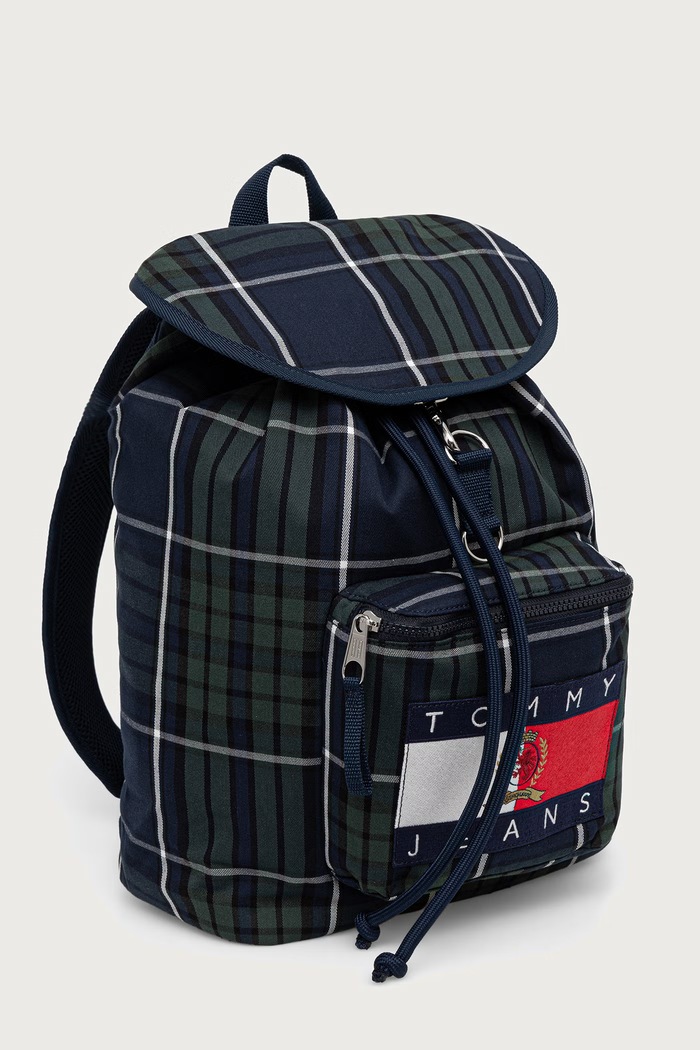 Tommy Jeans plecak męski AM0AM14816 zielony AW26