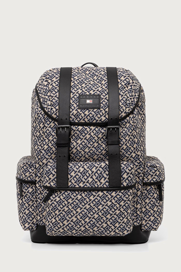 Tommy Hilfiger plecak miejski męski beżowy AM0AM14848