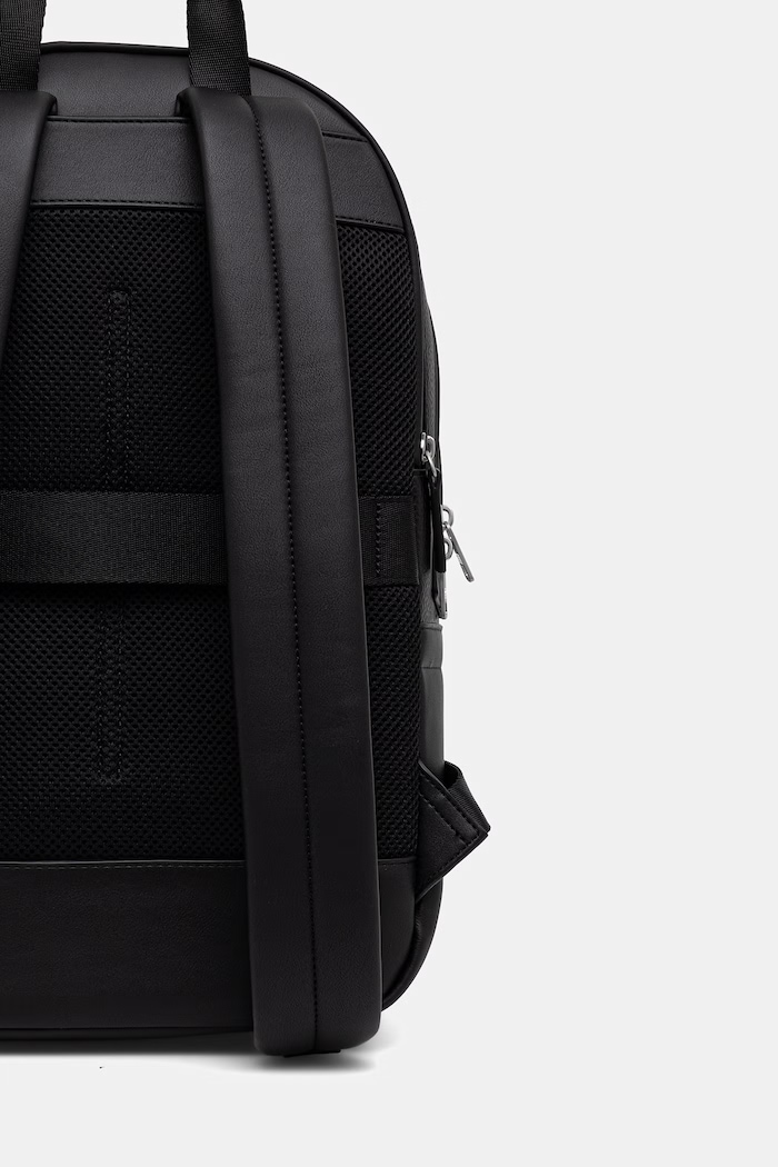 Tommy Hilfiger plecak męski z imitacji skóry czarny AM0AM14686