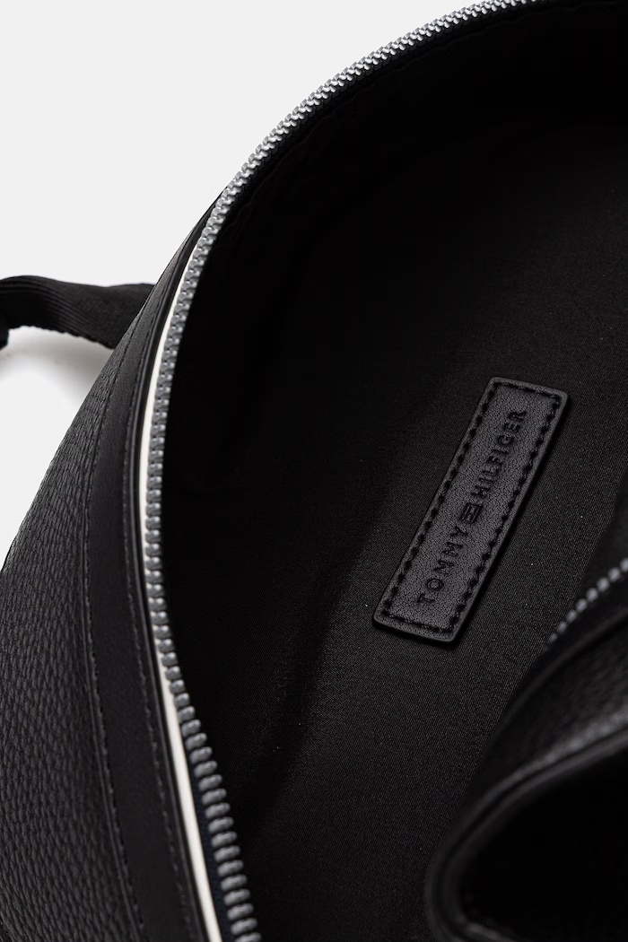 Tommy Hilfiger plecak męski z imitacji skóry AM0AM14686 czarny