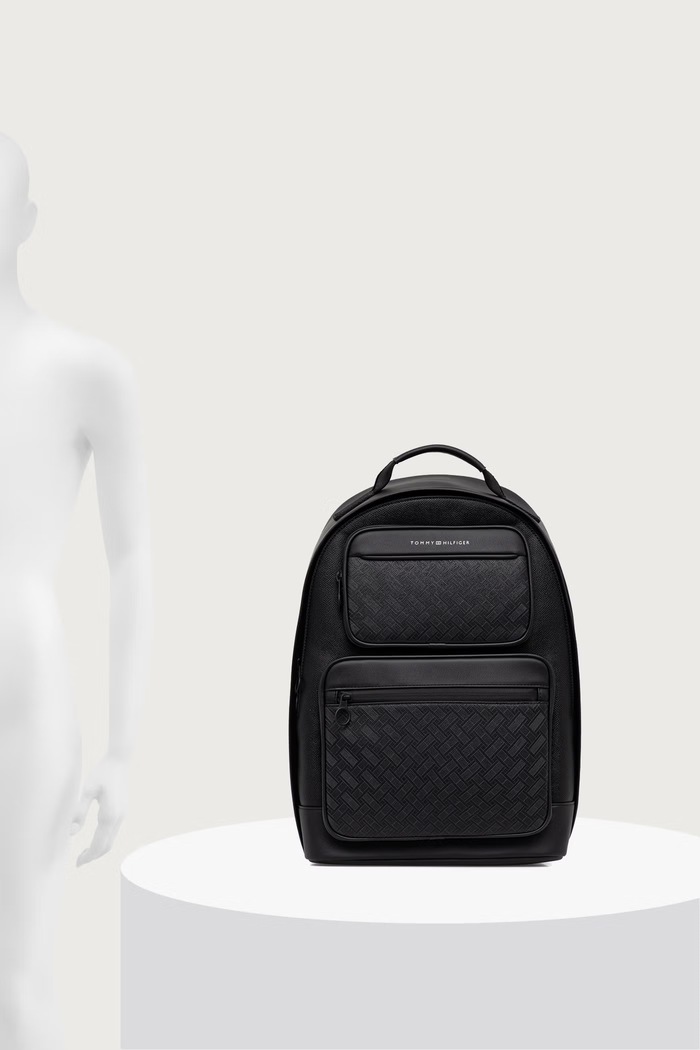 Tommy Hilfiger Σακίδιο ανδρικό από απομίμηση δέρματος AM0AM14683