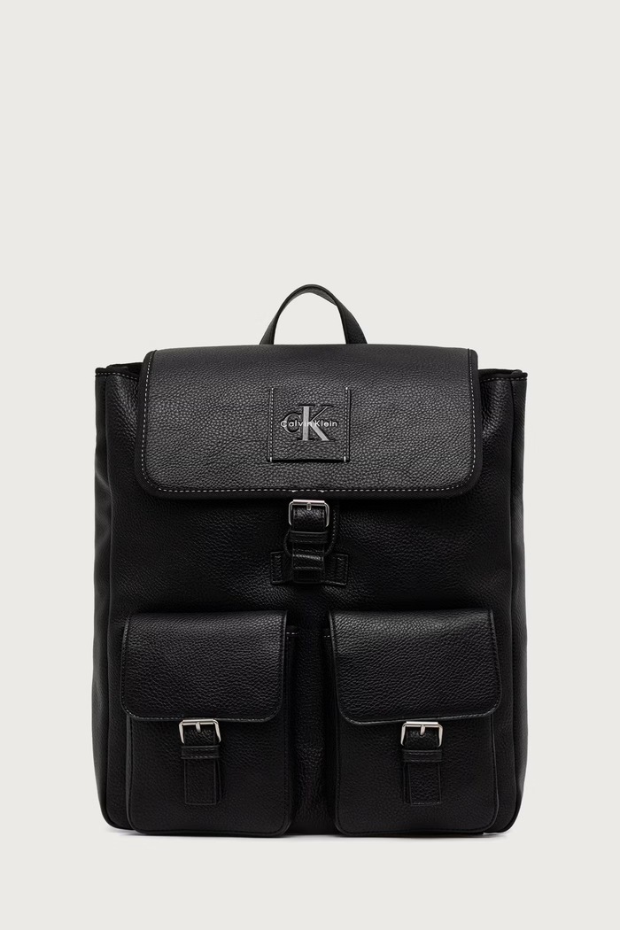 Calvin Klein Ruksak za muškarce od imitacije kože crna LV04D3565G