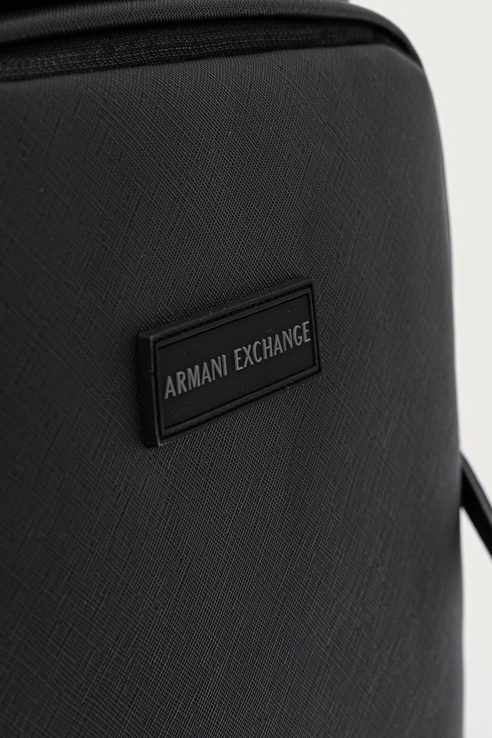Рюкзак для мужчин из искусственной кожи Armani Exchange XM003156.AF26659 чёрный
