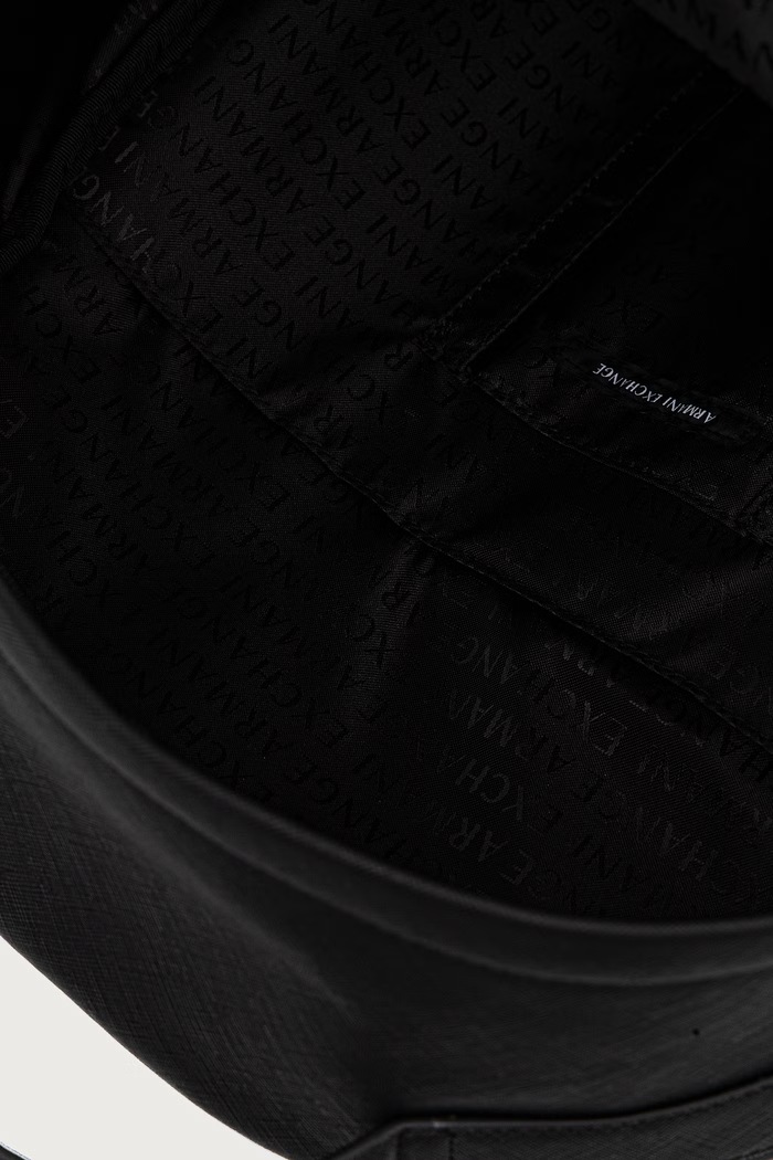 Рюкзак для мужчин из искусственной кожи Armani Exchange чёрный XM003156.AF26659
