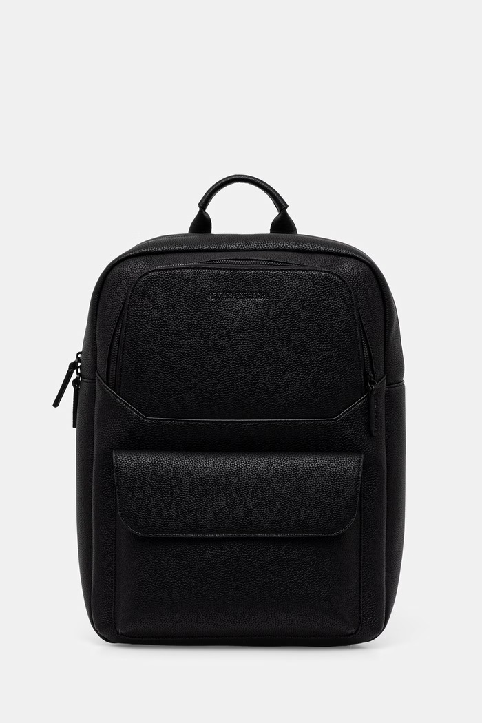 Armani Exchange ruksak za muškarce od imitacije kože crna XM003163.AF26663