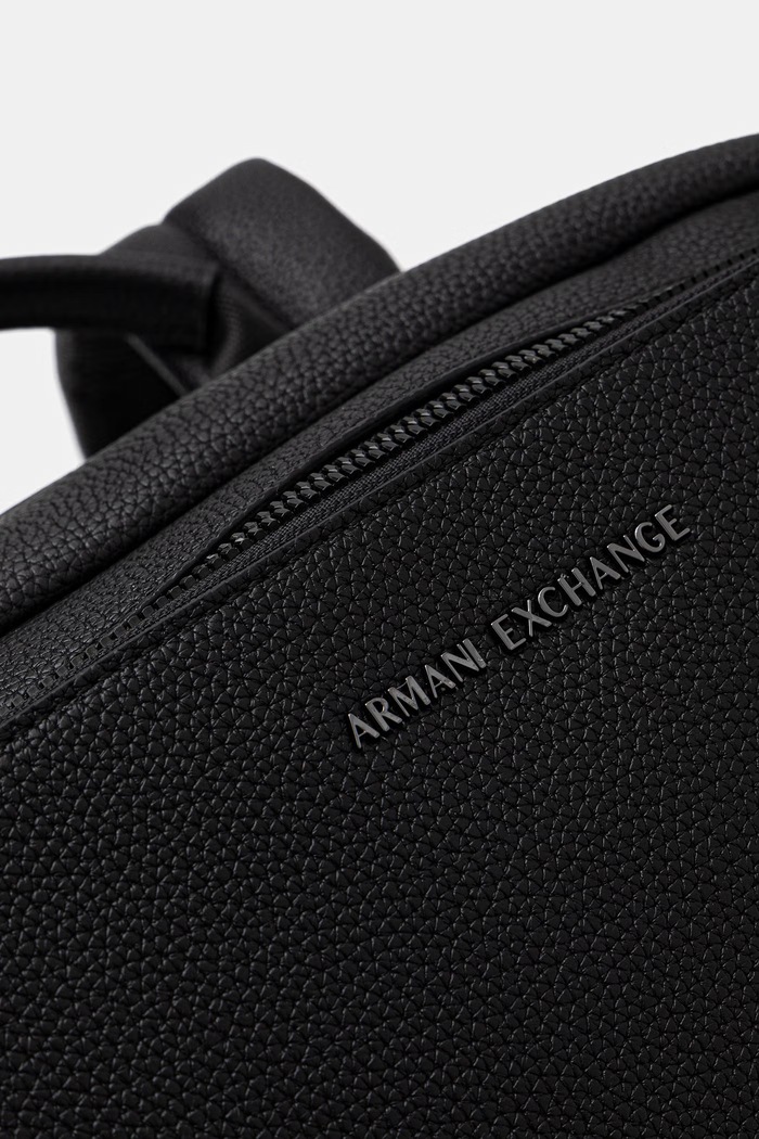 Armani Exchange ruksak za muškarce od imitacije kože crna XM003163.AF26663