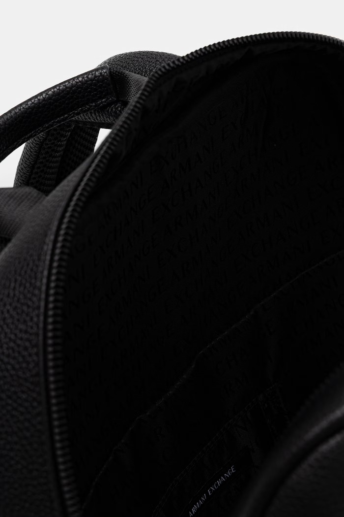 Armani Exchange ruksak za muškarce od imitacije kože XM003163.AF26663 crna