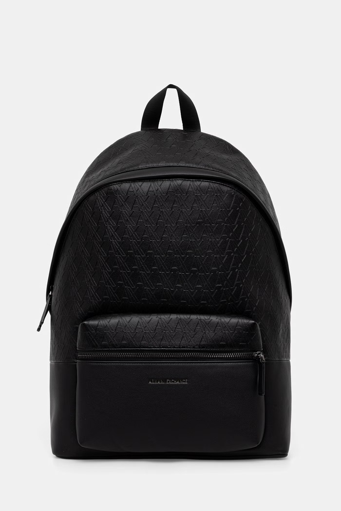Armani Exchange ruksak za muškarce od imitacije kože crna XM003161.AF26662