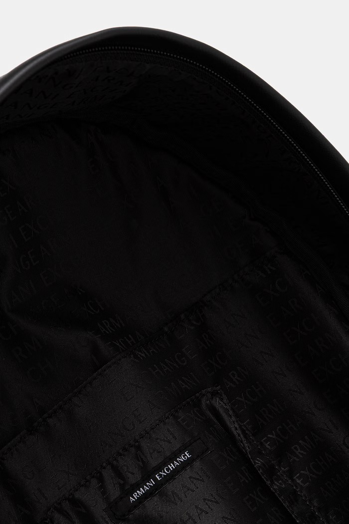 Armani Exchange ruksak za muškarce od imitacije kože crna XM003161.AF26662