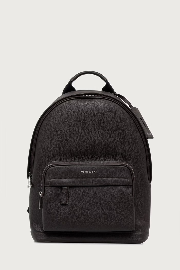 Trussardi Plecak męski skórzany brązowy Z586E006413N