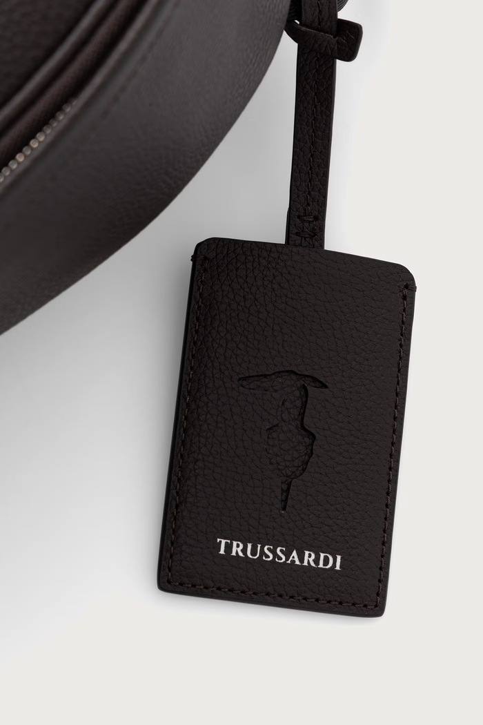 Plecak męski skórzany Trussardi Z586E006413N brązowy