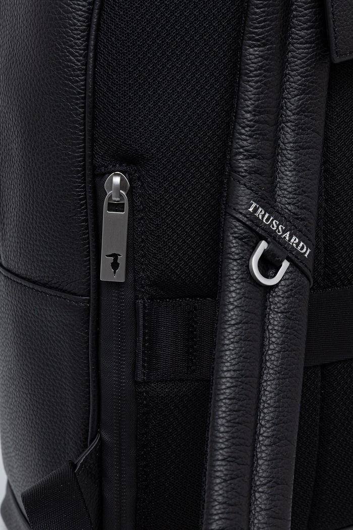 Plecak męski skórzany Trussardi Z586E006413N czarny