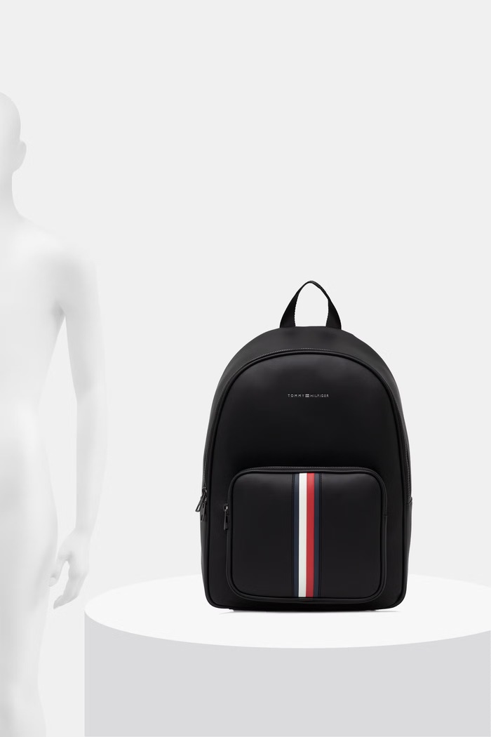 Tommy Hilfiger plecak miejski męski z imitacji skóry AM0AM14516