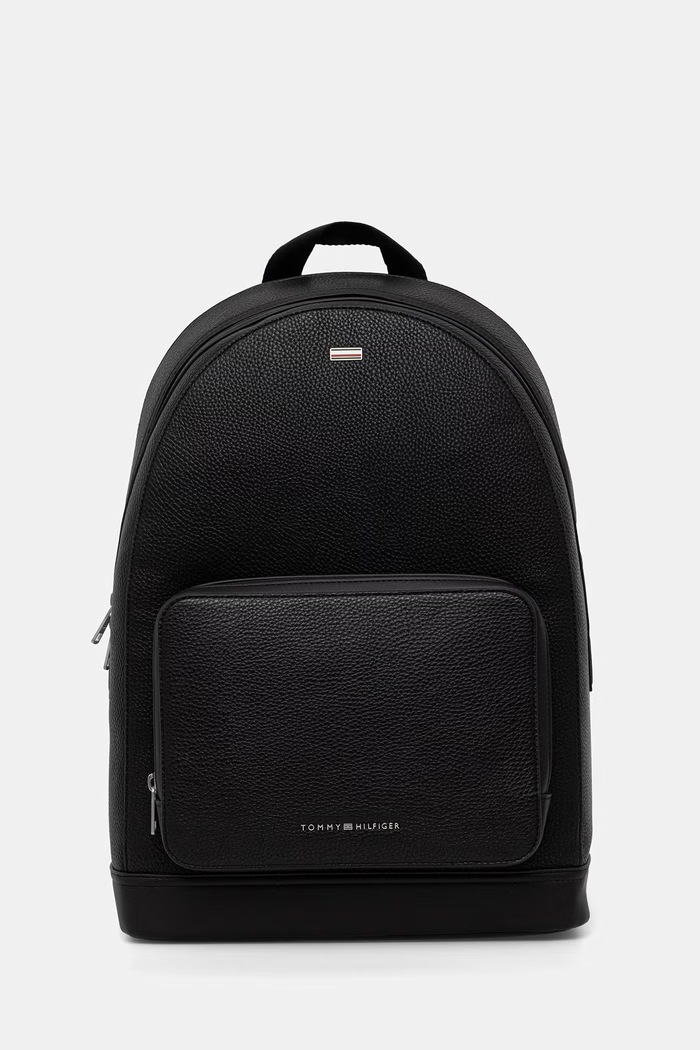 Tommy Hilfiger férfi műbőr hátizsák fekete AM0AM14431