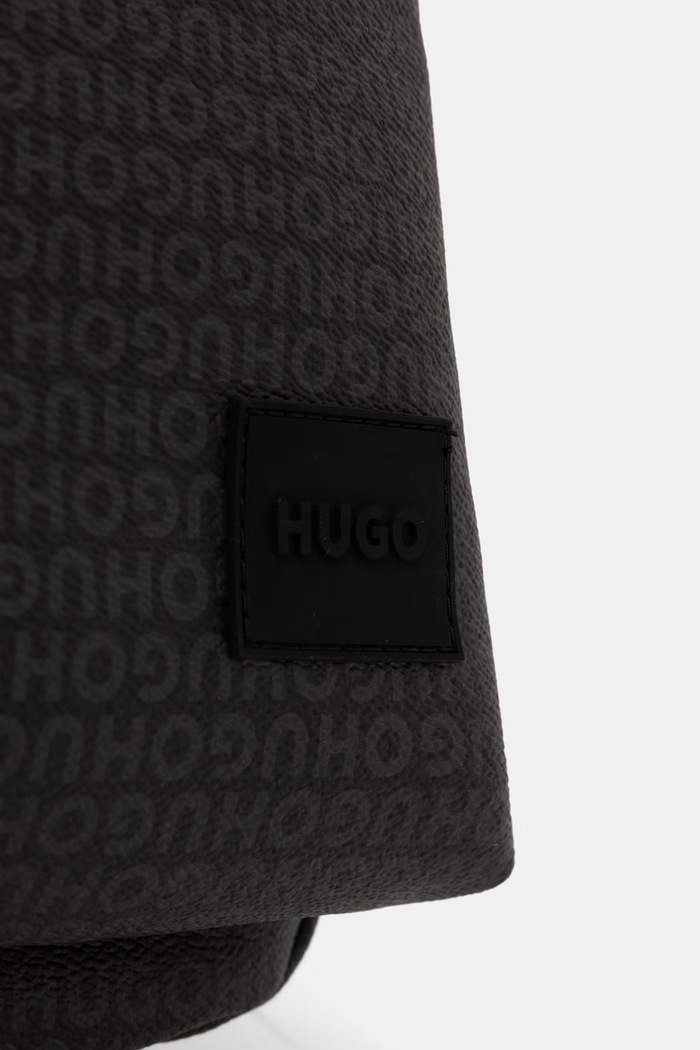 HUGO batoh pánský z imitace kůže Ethon2.0HI_DMN_Backp černá 50568289