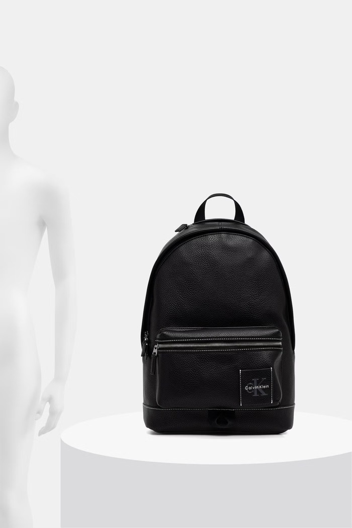 Calvin Klein раница мъжка от имитация на кожа LV04D3425G