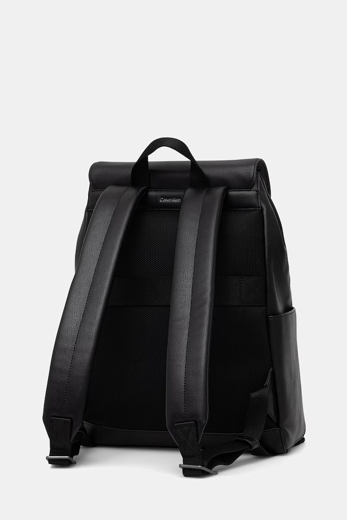 Accesorii Calvin Klein rucsac de oraș pentru bărbați, cu imitație de piele LV04D3422G negru