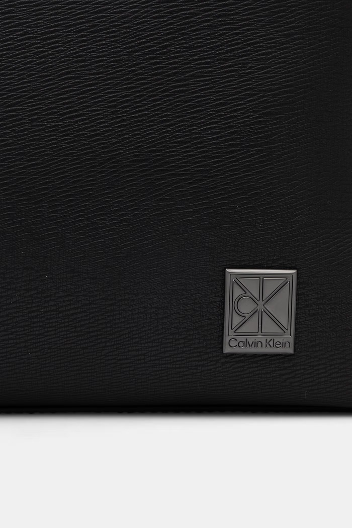 Calvin Klein rucsac de oraș pentru bărbați, cu imitație de piele negru LV04D3422G