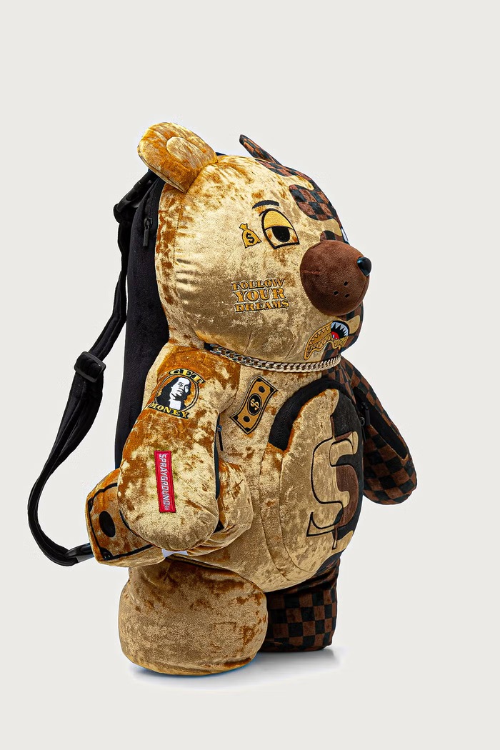 Sprayground Plecak SHARKS IN PARIS 910B9342NSZ brązowy AW26