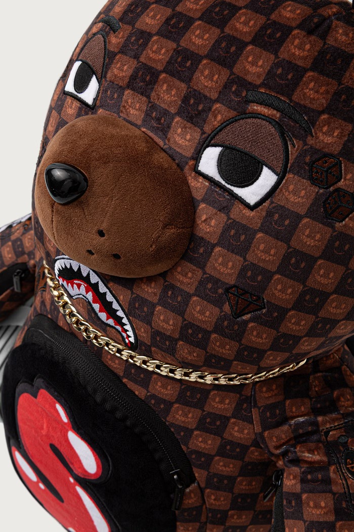 Plecak SHARKS IN PARIS Sprayground 910B9308NSZ brązowy