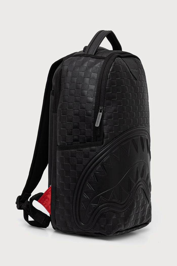 Sprayground Plecak z imitacji skóry 910B8876NSZ czarny AW26