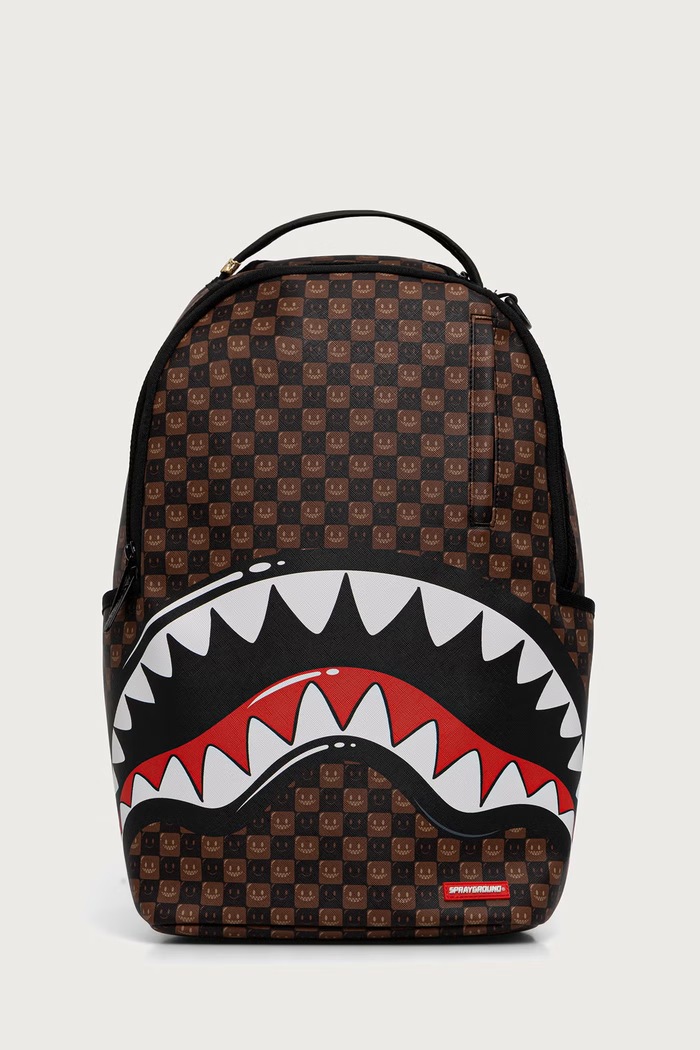 Sprayground Plecak SHARKS IN PARIS brązowy 910B8634NSZ